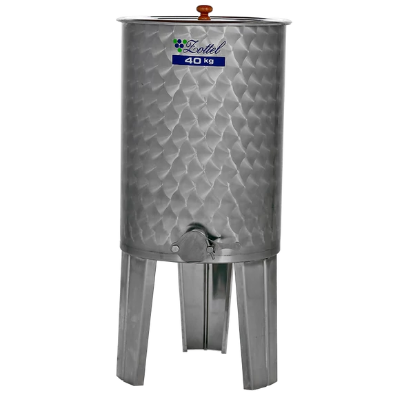 Méztartály rozsdamentes 40 kg