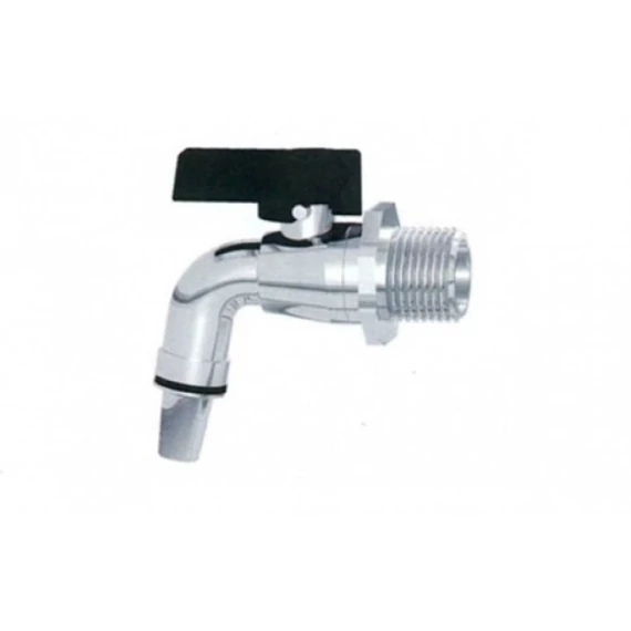 Króm csap 1/2" rozsdamentes tartályhoz