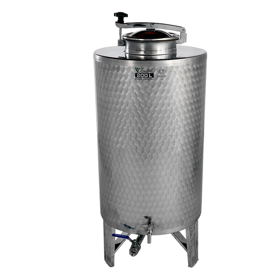 Rozsdamentes olajtartály 150 L-es