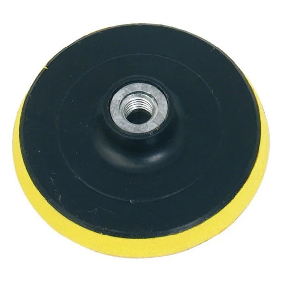 Gumitányér tépőzáras 125 mm sarokcsiszolóhoz