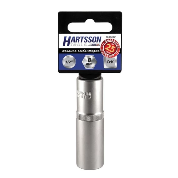 Hillen & Mohr dugókulcs 16 mm 1/2" hosszított hatlapú PVC tartóval