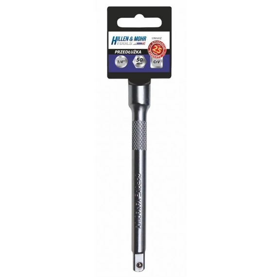 Hillen & Mohr toldószár 1/4" 75 mm PVC tartóval
