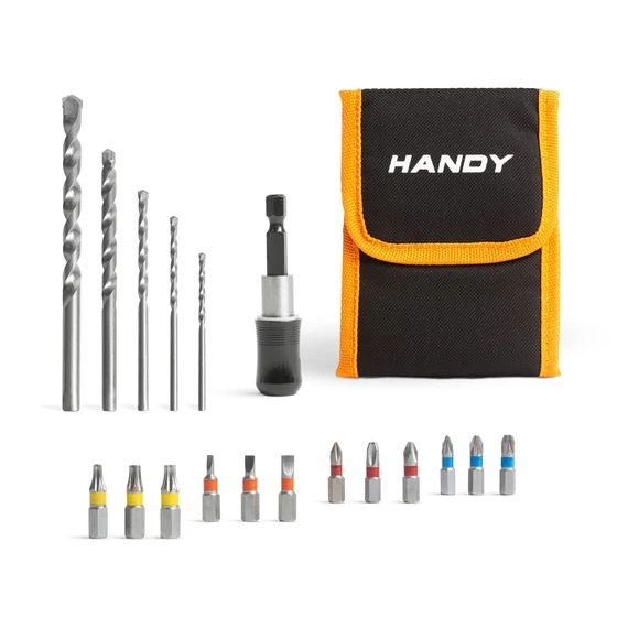 Handy betonfúró és bitfej készlet 18 db-os