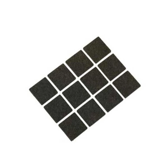 Dedra filcpárna készlet négyzet 25 mm 12 db öntapadós