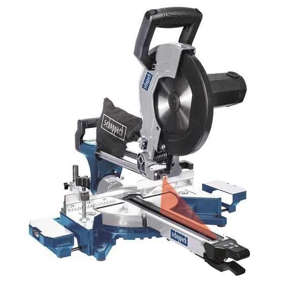 Scheppach HM 110 MP gérvágó fűrész o254 mm Z24 2000 W kihúzható