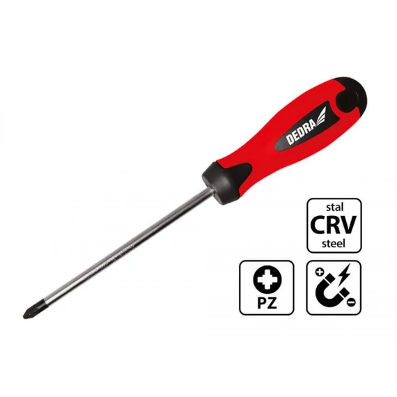 Dedra csavarhúzó PZ1x100 mm mágneses