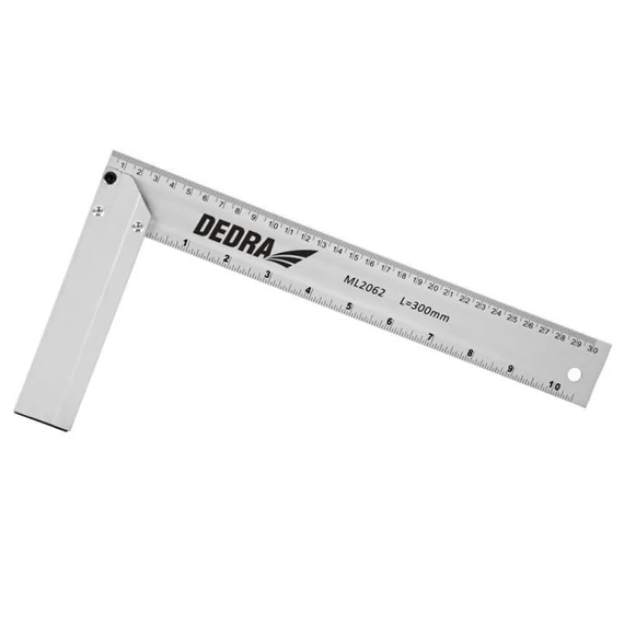 Dedra asztalos derékszög 300x150 mm alumínium