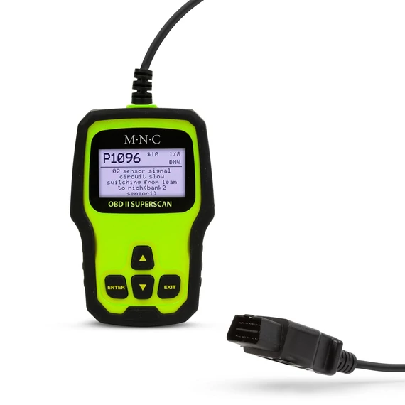 Autó diagnosztikai eszköz - hibakód kiolvasó - OBD2 12V