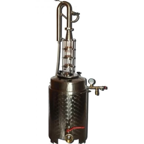 Pálinkafőző 50 l-es LUX üveges