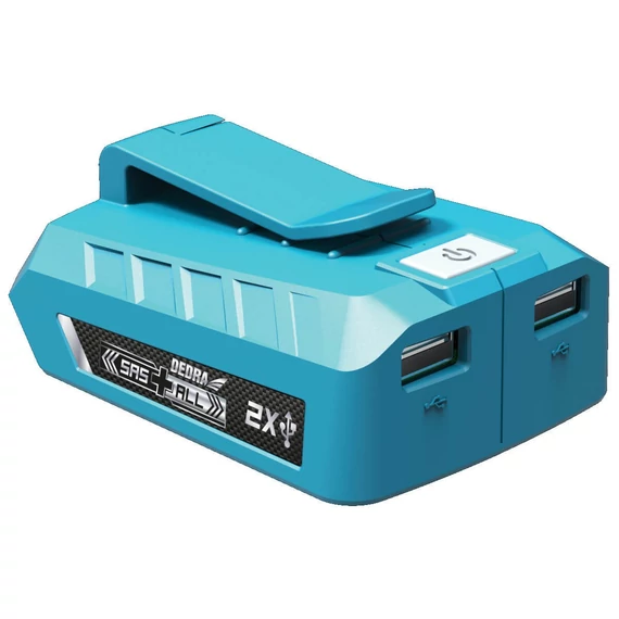 Dedra powerbank töltő 2 USB csatlakozással