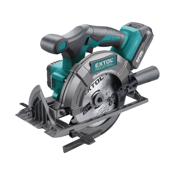 Extol akkumulátoros kézi körfűrész 165 mm 20 V 1 db akkumulátorral