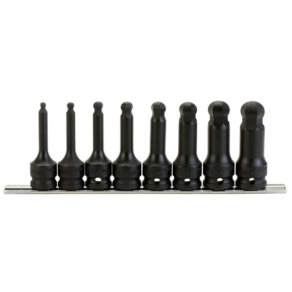 Genius levegős imbusz dugókulcs készlet 8 db-os 5-19 mm 1/2"