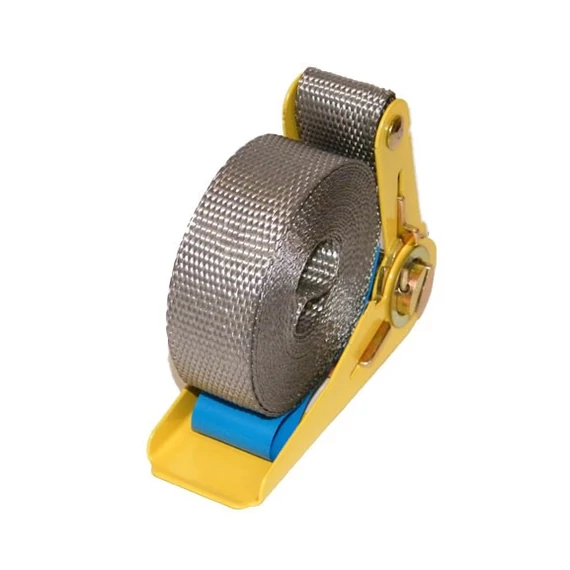 Rakományrögzítő egyrészes 25 mm x 4 m / 400 kg szürke