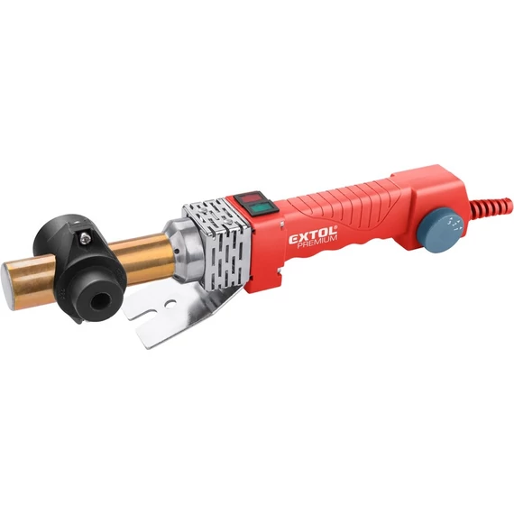 Extol műanyagcső hegesztő 1070 W 4 db cserélhető fejjel