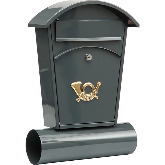 Vorel postaláda 480x280x80 mm szürke ívelt