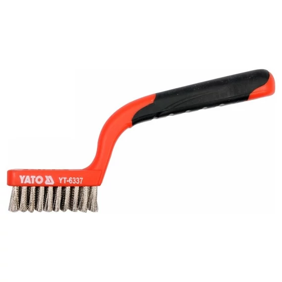Yato drótkefe inox 3 soros 180 mm
