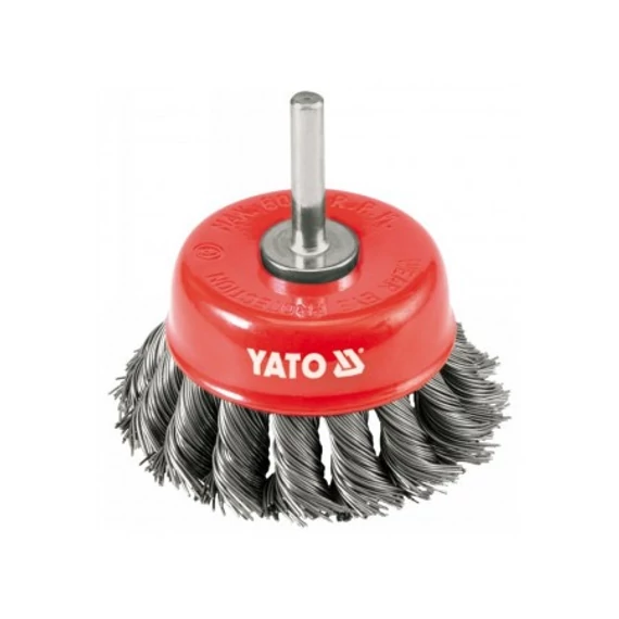 Yato fazékkefe csapos 75 sodrott