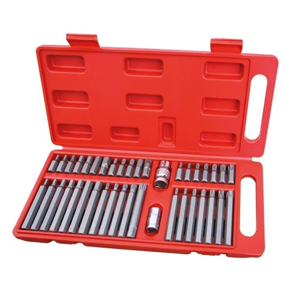 Extol torx, imbusz, XZN bit dugókulcs készlet 40 db