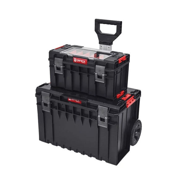 Qbrick System One Cart + QS Pro 500 gurulós szerszámosláda