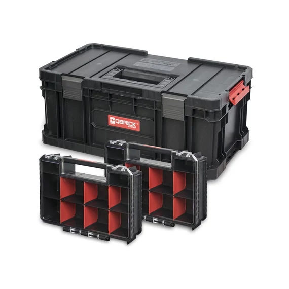 Qbrick System Two Toolbox + 2 db QS Organizer Multi rendszerező