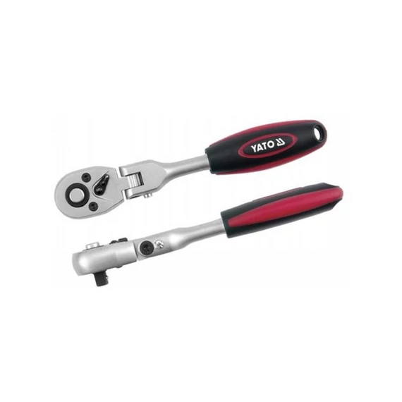 Yato racsnis hajtókar 72 fog 290 mm 1/2" csuklós