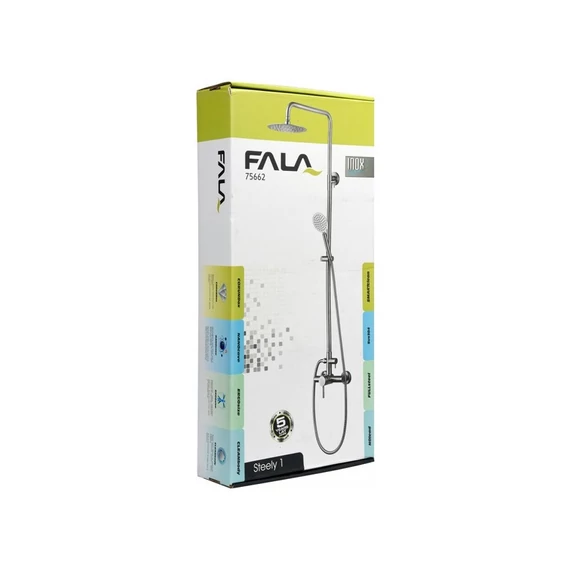 Fala Zuhanyoszlop Inox Steely 1
