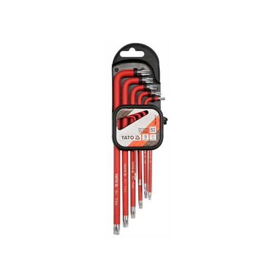 Yato torx kulcs készlet 9 db T10-T50 hosszú