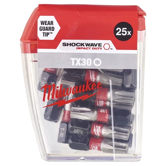 Milwaukee bit behajtó torx T30 x 25 mm 1/4" 25 db