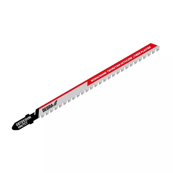 Dedra dekopírfűrészlap 132/106 mm üvegszálas műanyaghoz 2 db/csomag