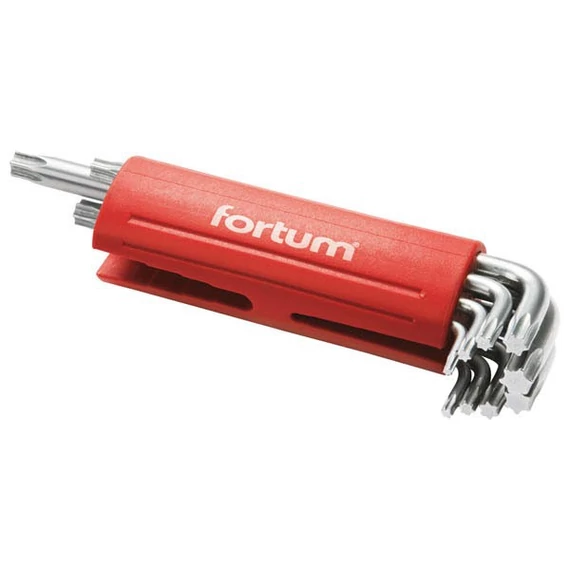Fortum torx kulcs készlet 9 db hosszú