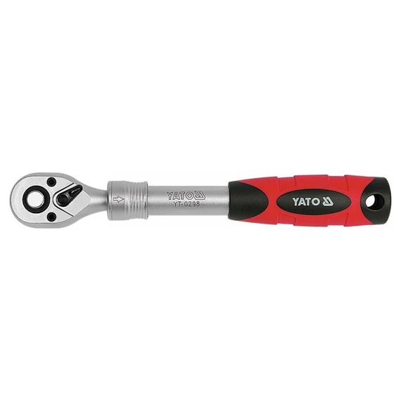 Yato racsnis hajtókar 72 fog 3/8" teleszkópos