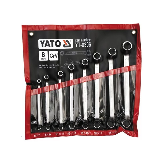 Yato csillagkulcs készlet 8 részes 6-22 mm