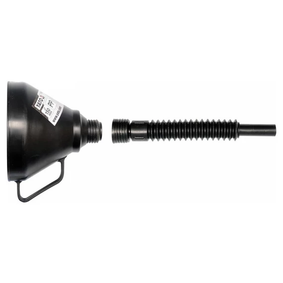Yato műanyag tölcsér 150 mm flexibilis csővel