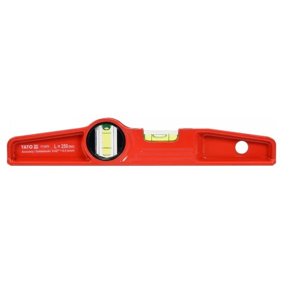 Yato trapéz vízmérték 2 libella 250 mm
