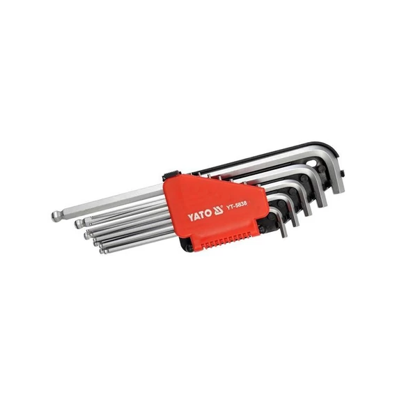 Yato imbuszkulcs készlet 12 részes 1/16"- 3/8"