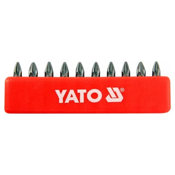 Yato bithegy PZ2 1/4" 25 mm 10 db/bl