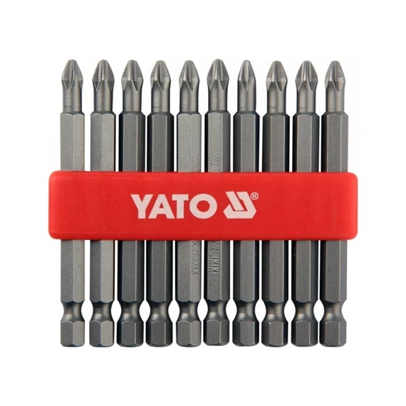 Yato bithegy PH2 1/4" 75 mm 10 db/cs