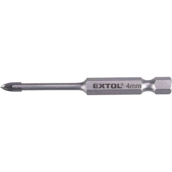 Extol keményfémlapkás fúró 3 x 65 mm 1/4"
