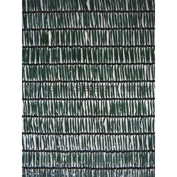 Árnyékoló háló raschel 1.2 x 50 m zöld 30%