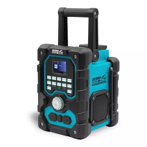 Dedra akkumulátoros rádió Bluetooth, USB