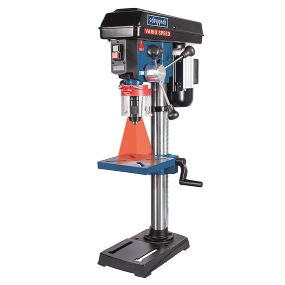 Scheppach DP 19 oszlopos fúrógép 550 W lézeres