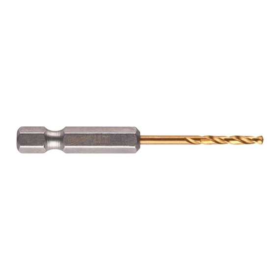 Milwaukee csigafúró 2,5 x 62/19 mm HSS-G TIN 2 db/cs
