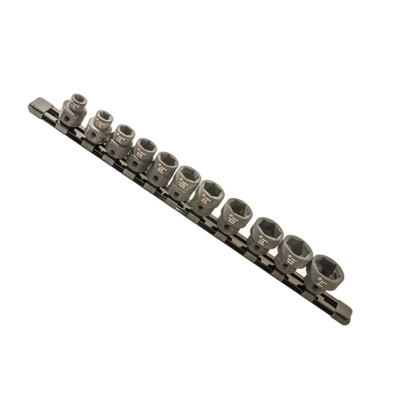 Légkulcsfej készlet hatlapfejű 11 db-os 3/8" - 1" 1/2"
