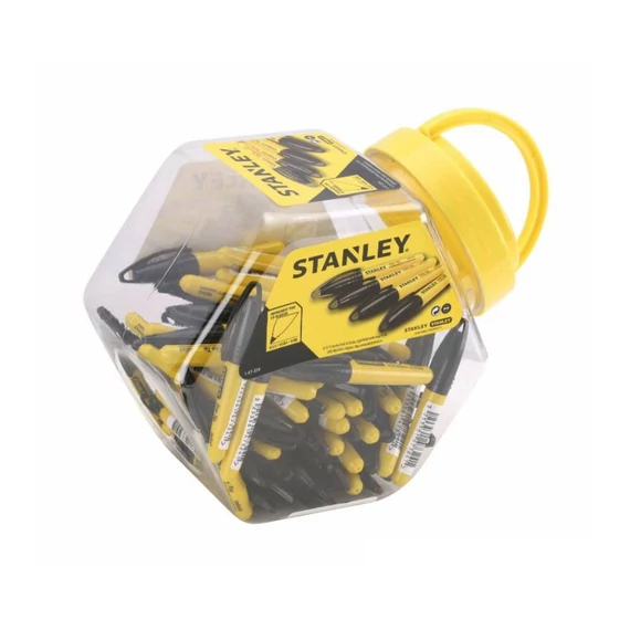 Stanley mini jelölőfilc fekete