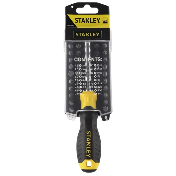 Stanley multi csavarhúzó készlet 34 részes