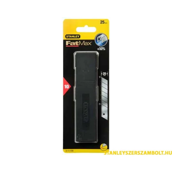 Stanley FatMax penge tapétavágóhoz 25 mm 10 db