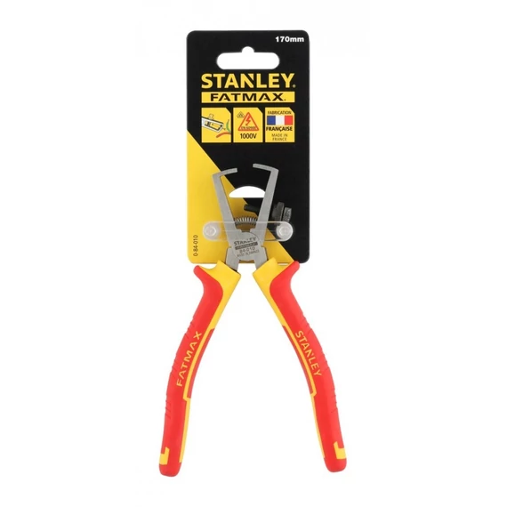 Stanley Fatmax kábelcsupaszító fogó szigetelt 170 mm