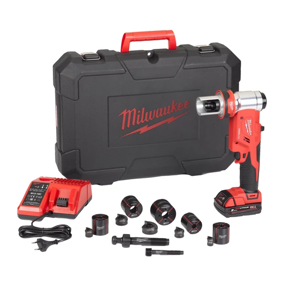 Milwaukee akkumulátoros hidraulikus lyukasztógép 100 mm 2.0 Ah