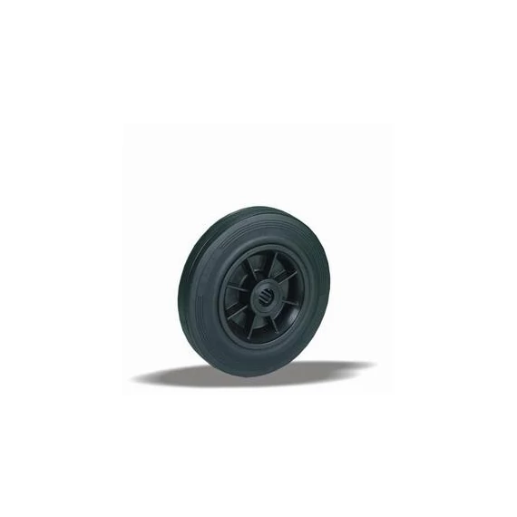 Kerék alap tűgörgős műanyag felnis 125 mm