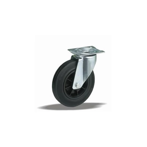 Kerék önbeálló talpas műanyag felnis 150 mm